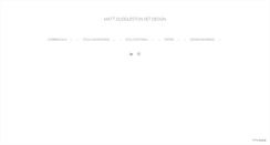 Desktop Screenshot of mattduddleston.com